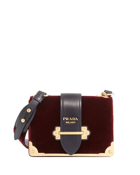 prada burgundy velvet bag|prada handbags 2010.